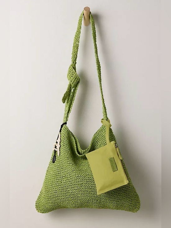 Free People Handbags - NWT Free People Coastal Crush Straw Tote
